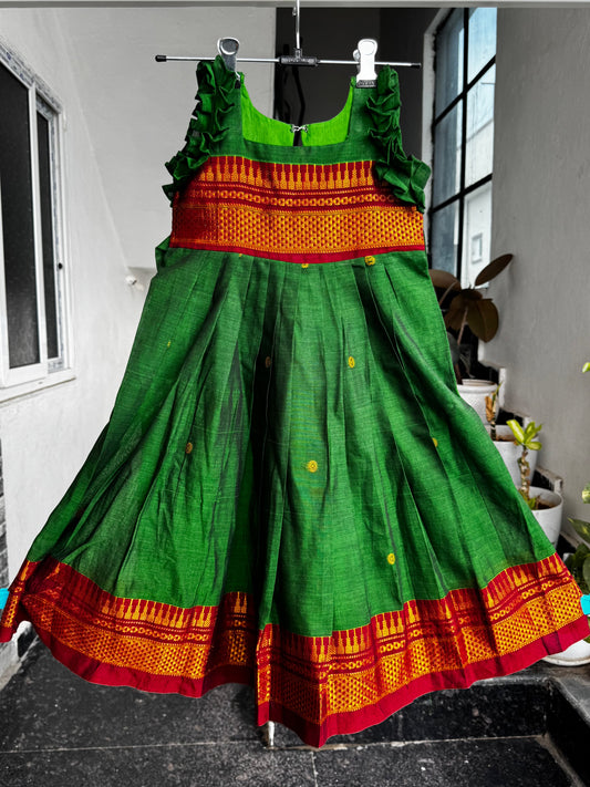 Parrot Green Narayanpet Kids Wear