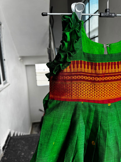 Parrot Green Narayanpet Kids Wear