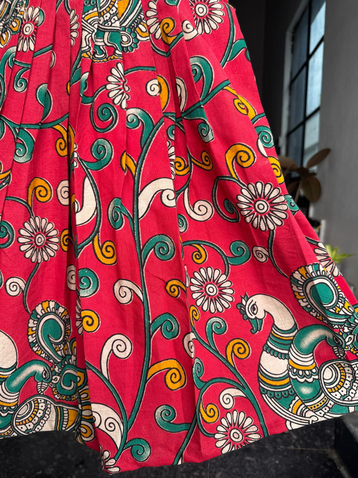 Kalamkari Cotton Kids Wear